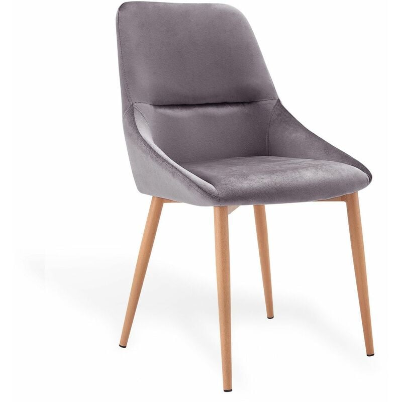 

Silla Marston Velvet Gris Ancho: 52 Cm X Largo: 54 Cm X Alto: 90 Cm