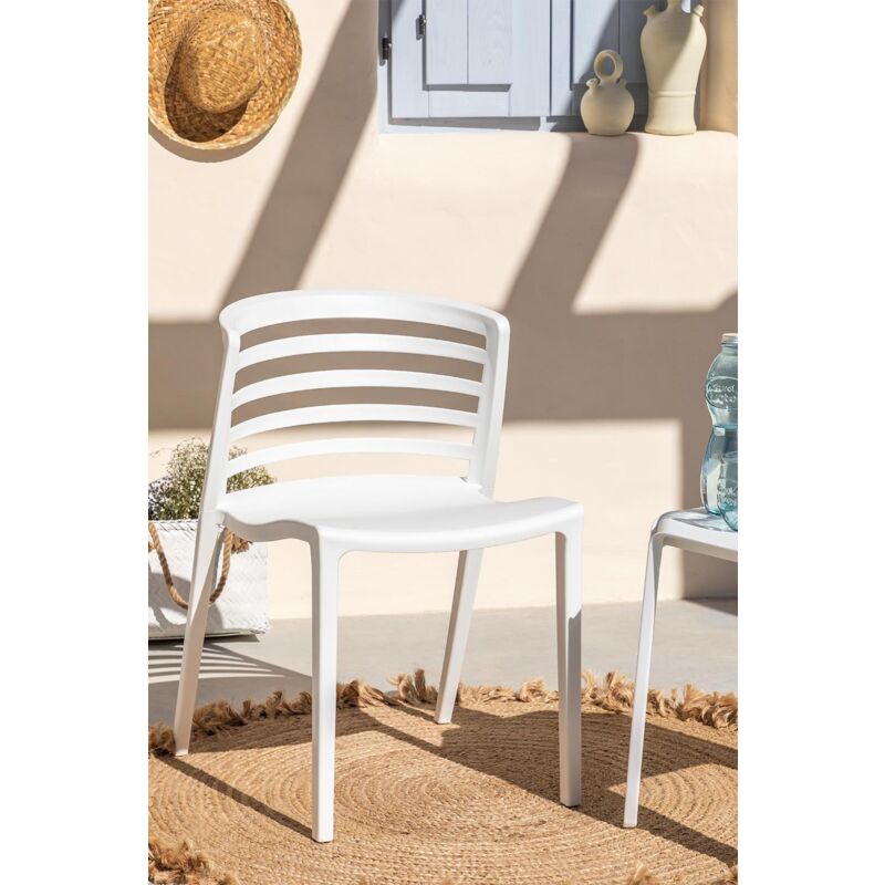 

Silla de Jardín Mauz Blanco Mate - Sklum