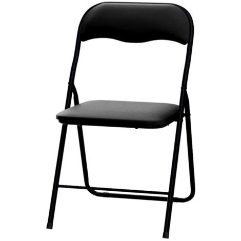 sillas plegables acolchadas negras sillas plegables acolchadas negras