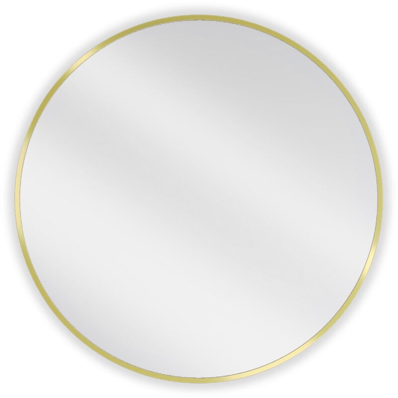 Desconocido - silla Miroir mural rond, 70 cm, cadre doré