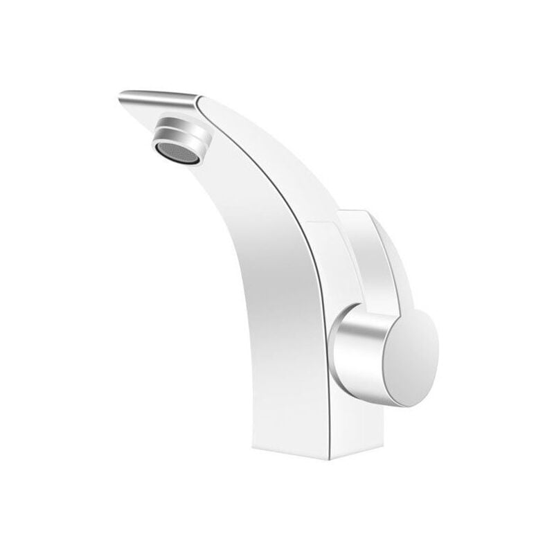 SILLA Mitigeur lavabo moderne en Laiton, économie d'eau, Chromé