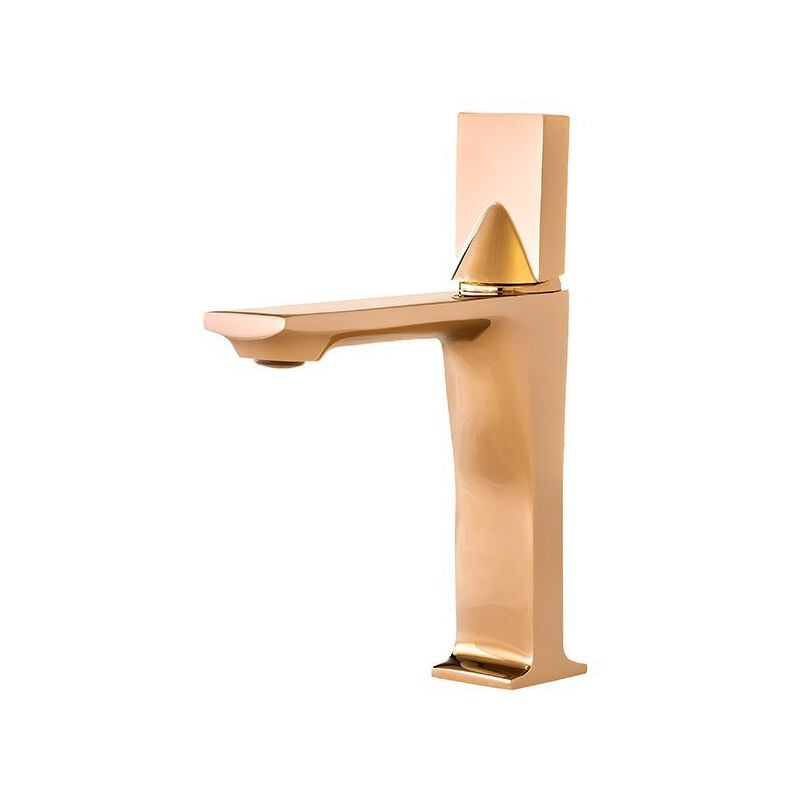 Desconocido - silla Mitigeur lavabo moderne en Laiton, économie d'eau, Doré