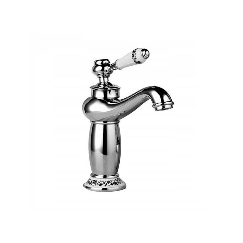 Desconocido - silla Mitigeur lavabo retro en Laiton, économie d'eau, Chromé