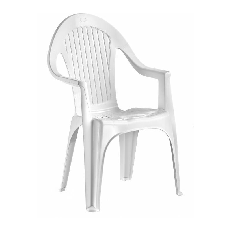 

Idea Europe Ltd - SILLA MONOBLOCK RESPALTO ALTO NAPOLI BLANCA