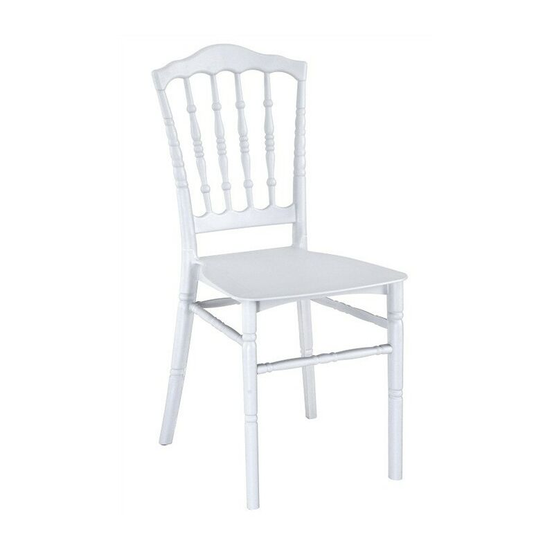 

Silla NAPOLEON, polipropileno blanco*