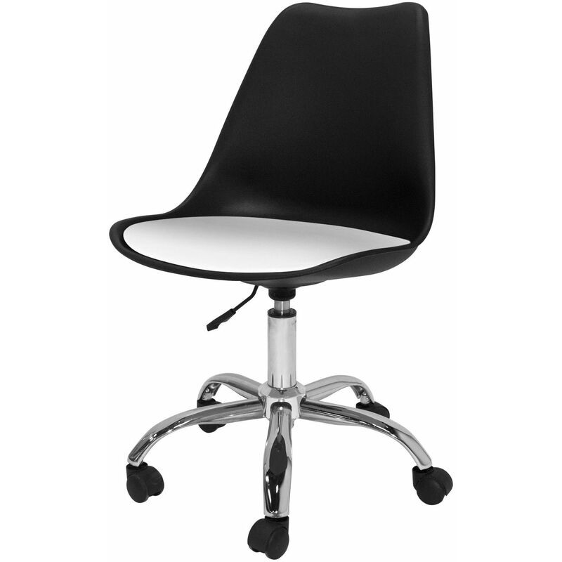 

Silla New Tower Office Asiento Negro Cojín Blanco Ancho: 58 Cm | Anchura Asiento: 48,5 Cm X Largo: 5
