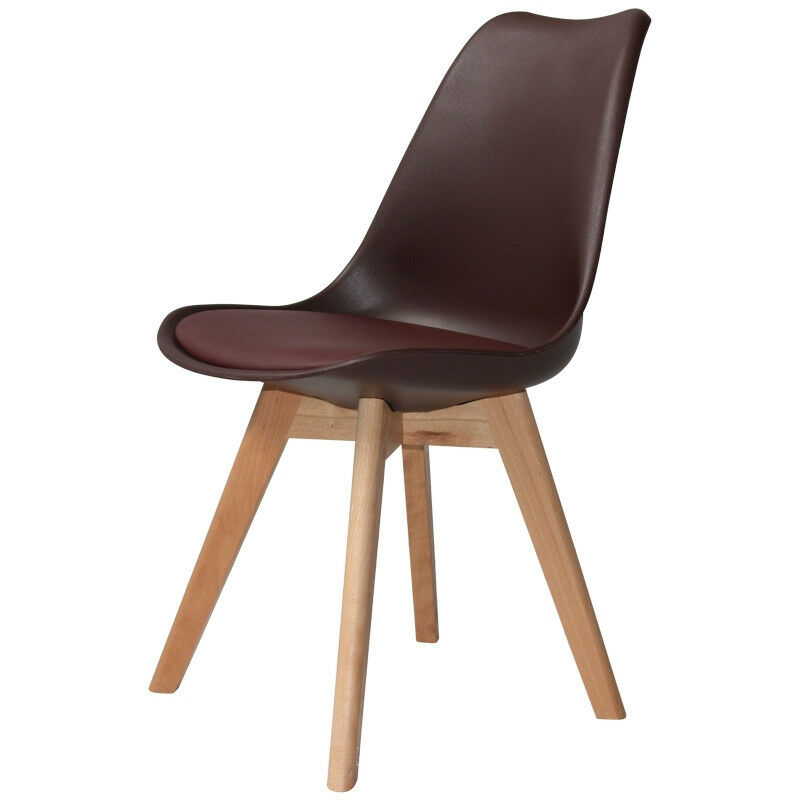 

Silla New Tower Wood Chocolate Ancho: 49 Cm X Largo: 53 Cm X Alto: Total: 83 Cm |