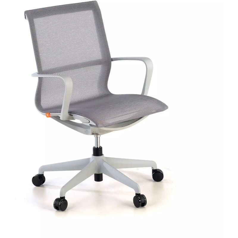 

Silla oficina de diseño Ice grey, red gris - gris