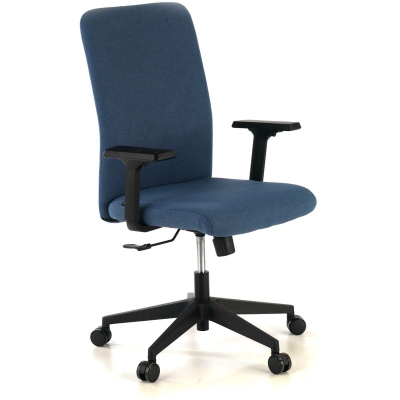 

Silla operativa Blaze,8 horas,brazos ajustables azul - azul