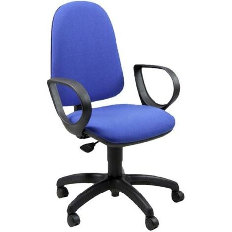Silla Operativa Danubio Reposabrazos Incluidos Azul Unisit J