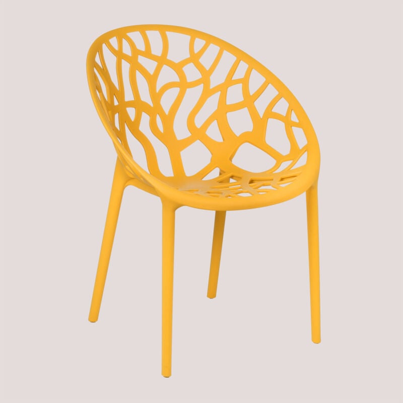 

Silla de Jardín Ores Mostaza Mate - Sklum
