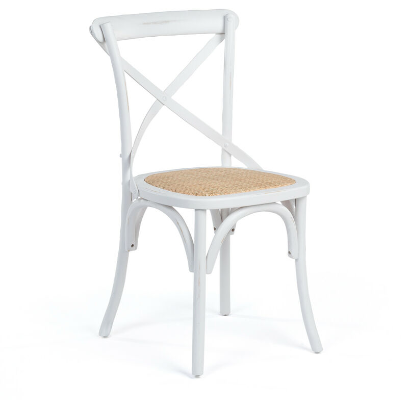 

Silla Otax Vintage Blanco Cepillado - Sklum