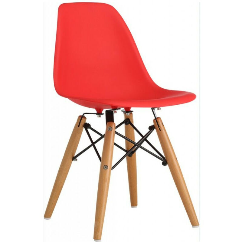 

Silla para niños - Polipropileno Rojo/Haya