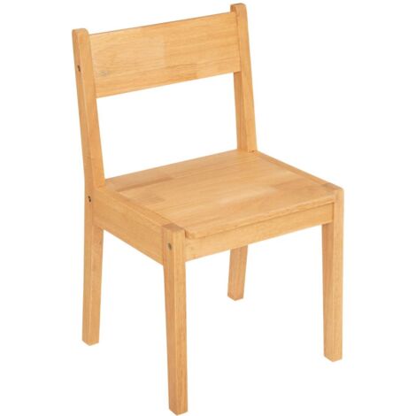 Silla para niños Robin madera de caucho - Atmosphera créateur d'intérieur