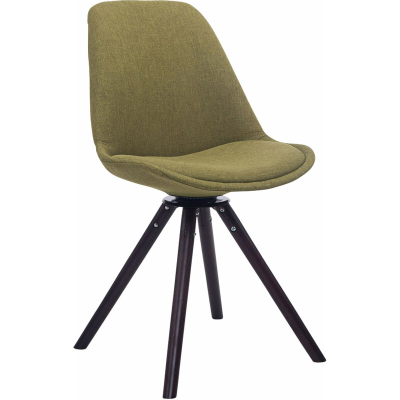 

Silla para visitas Troyes Rund en Tela Verde Nogal (roble)