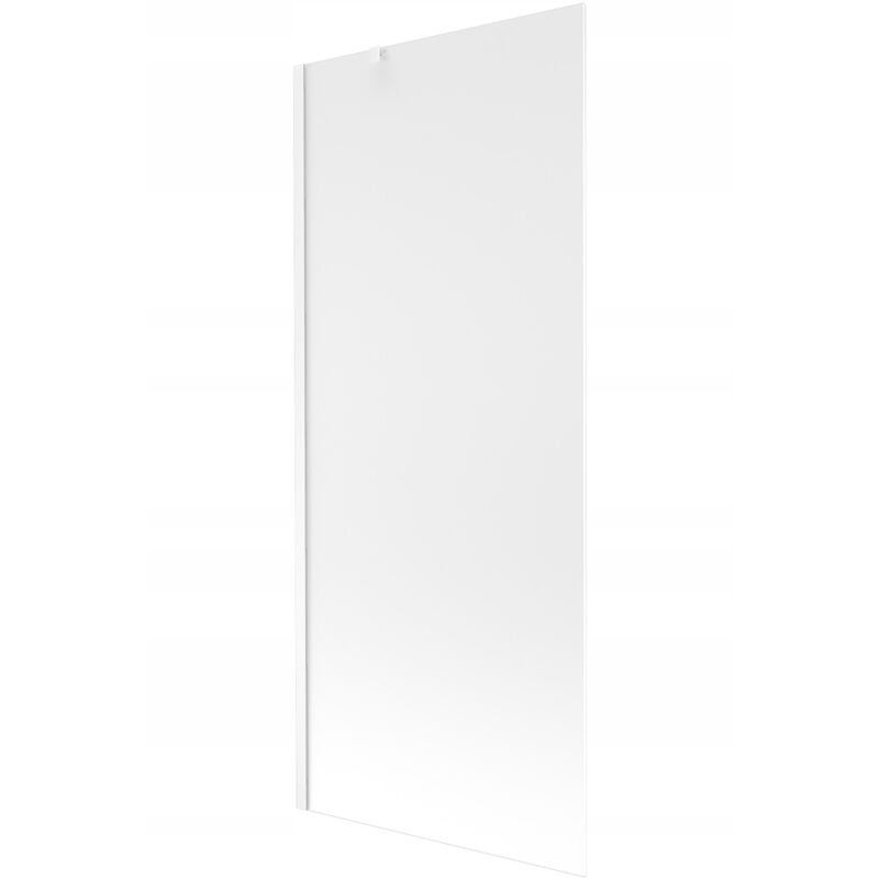 Desconocido - Silla Pare-baignoire fixe, 80x150 cm, Blanc