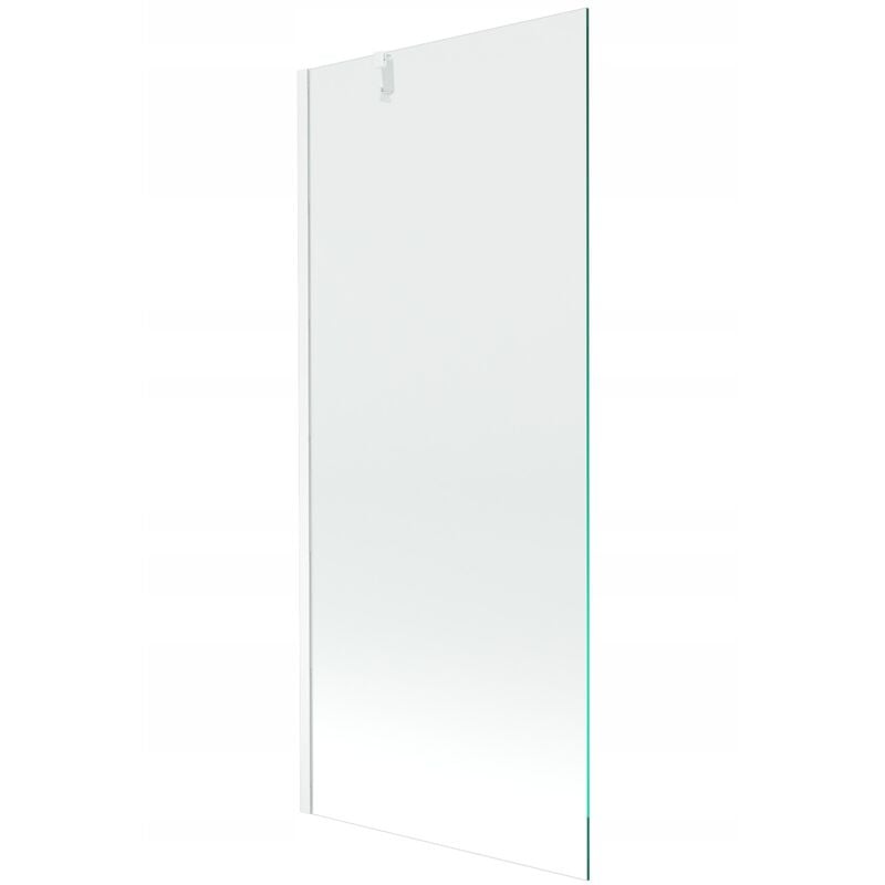 Desconocido - Silla Pare-baignoire fixe, 80x150 cm, Blanc