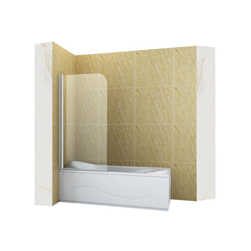 Silla Pare-baignoire MARION, pivotant, 70x140 CM, Chromé