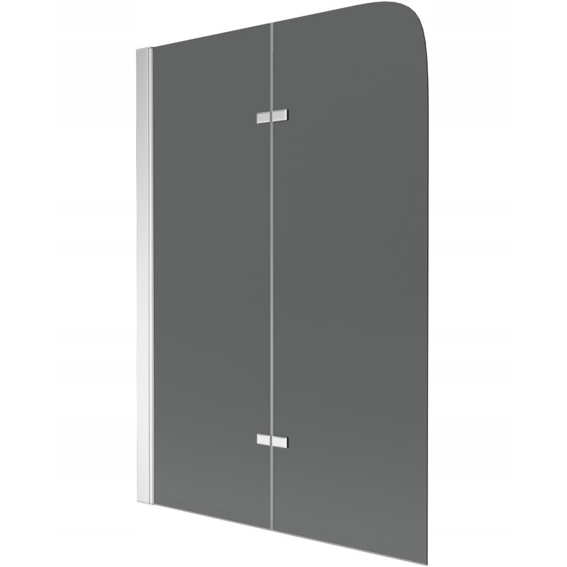 Silla Pare-baignoire pivotant, 80x140 cm, Chromé