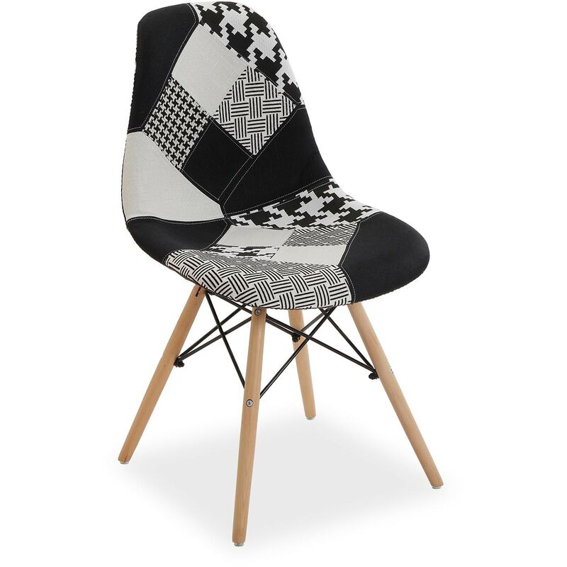 

Silla Patchwork B&W