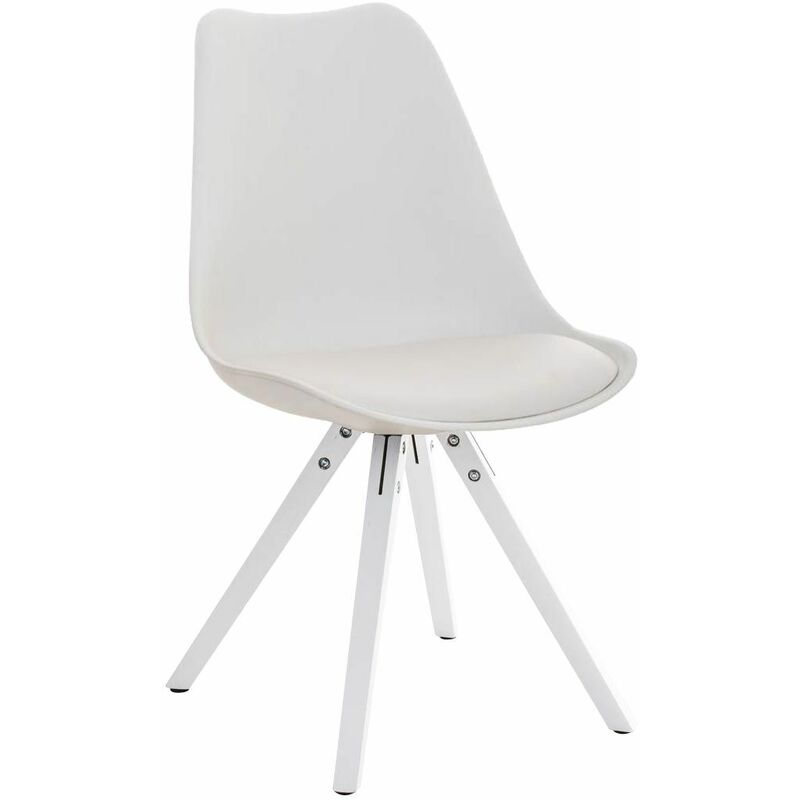 

CLP - Silla Pegleg Square En Blanco Blanco