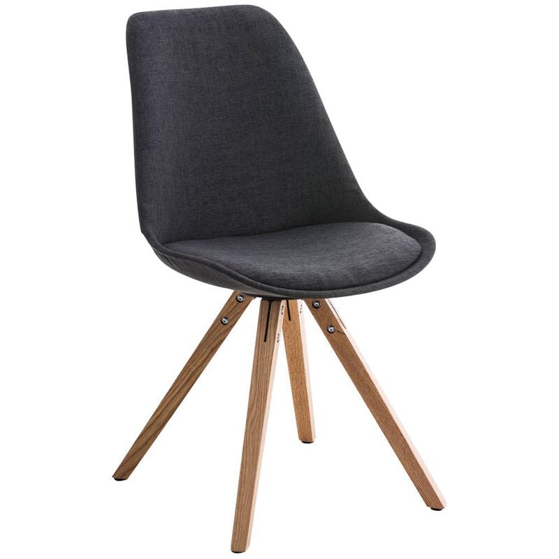 

Silla De Comedor Pegleg Square En Tela Gris oscuro