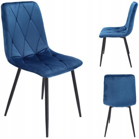 Silla PIADO, azul marino (juego de patas + tornillos)