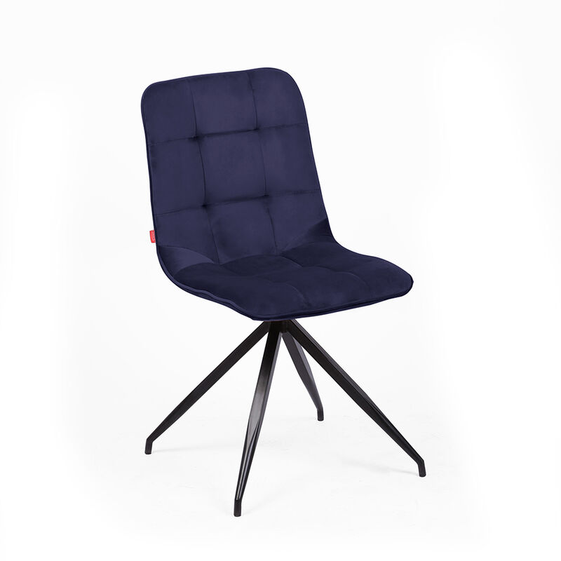 

Silla Pisa terciopelo azul oscuro