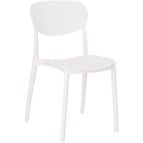 Silla Plasta blanca
