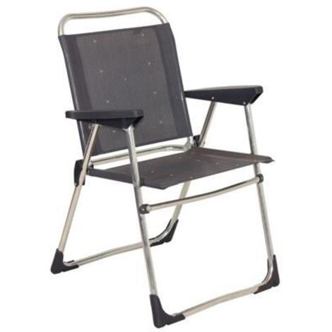 SILLA PLAYA FIJA GRIS