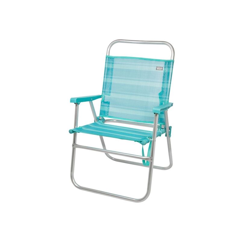 

Active - Silla plegable fija aluminio aktive beach 56x50x88 cm - mediterráneo
