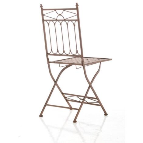 Silla plegable Asina Marrón antiguo