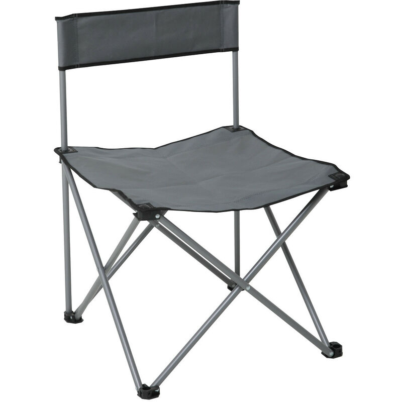 

Silla Plegable de Camping 49x49x72,5cm 7house Color - Gris