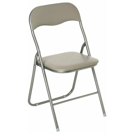 Silla plegable color Taupe - Básica