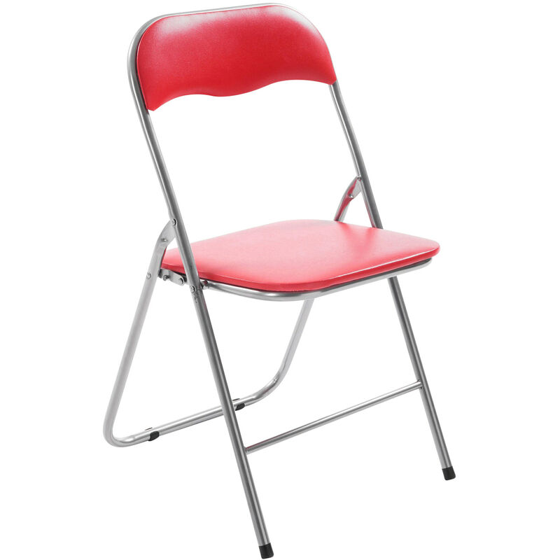 

CLP - Silla plegable Felix Rojo/plateado