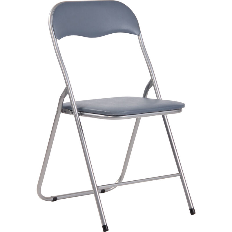 

CLP - Silla plegable Felix Gris/Plateado