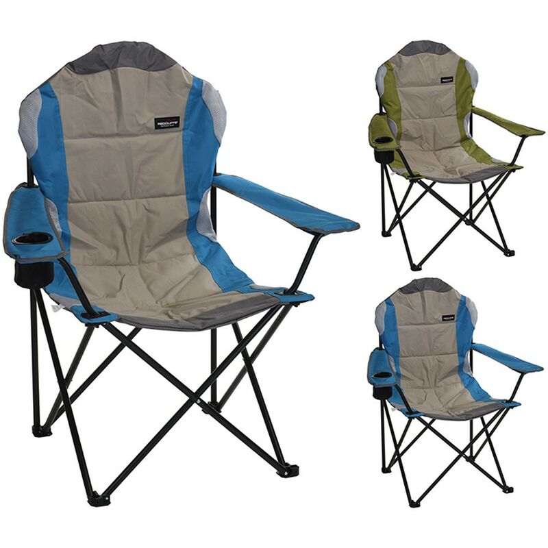 

Silla Plegable Metalica Para Camping 108X60X60Cm Diam. Tubo 18Mm