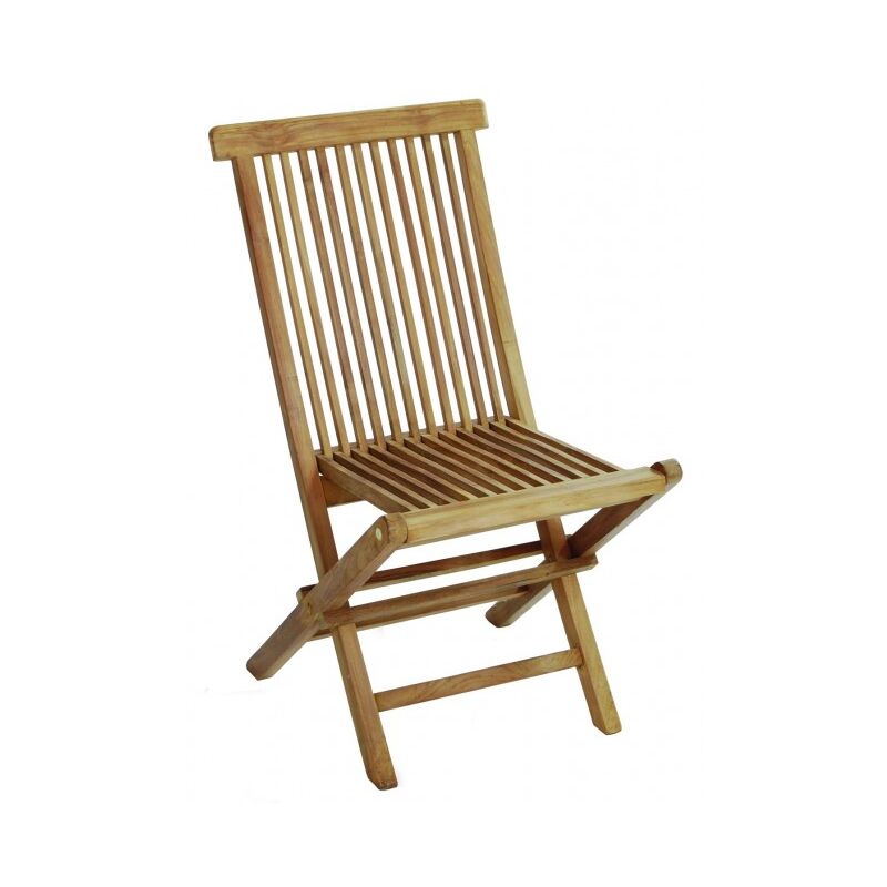 

Silla plegable Lia de madera de teca | Madera