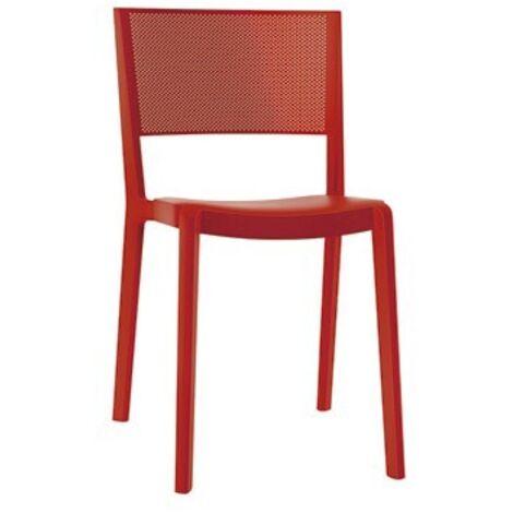 SILLA POLIPROPILENO SPOT ROJO - 01649.P22
