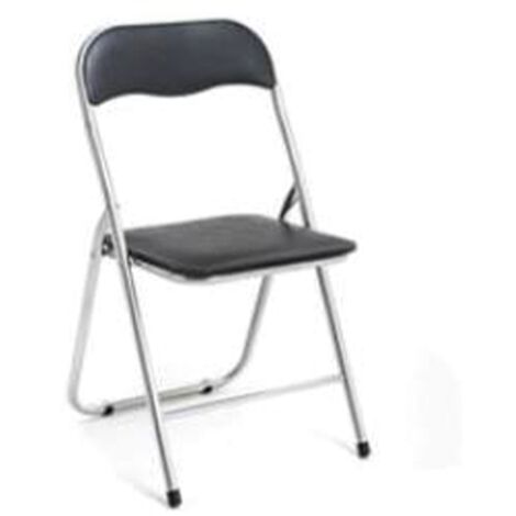 Silla Polo de metal negro
