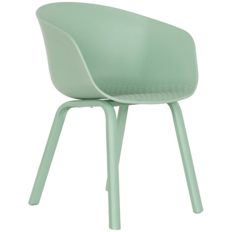 Silla Pp Metal 60X52X78 Verde Menta MB202799