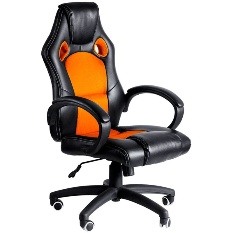 

Sillas Gaming - Silla Pro - Naranja y Negro