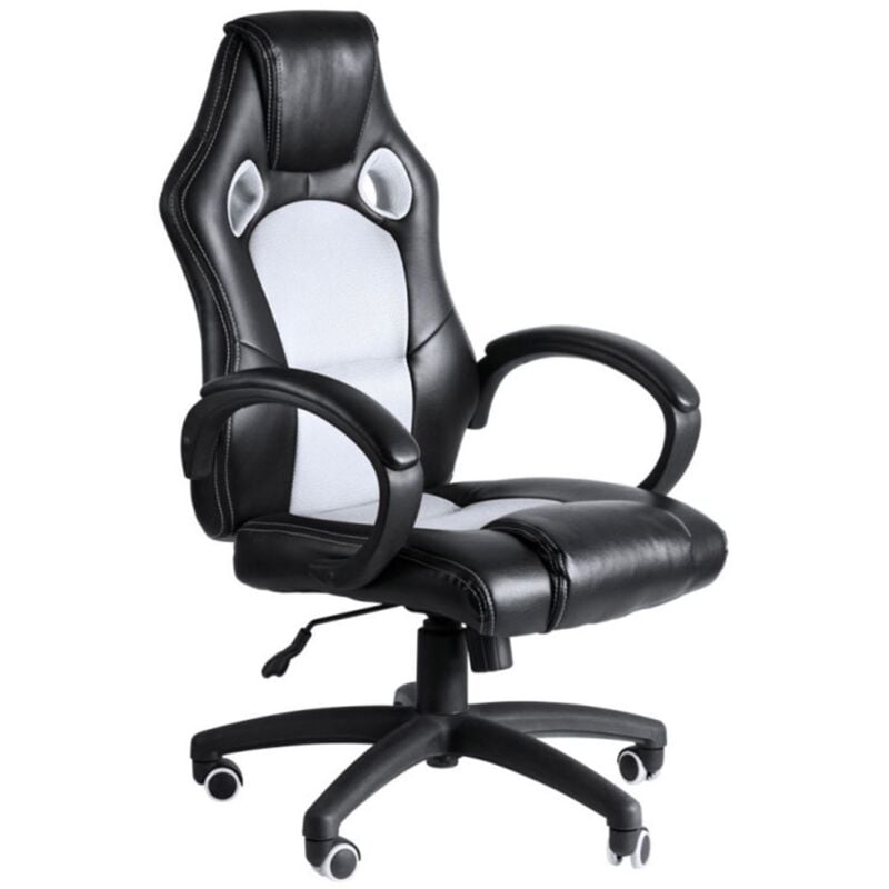

Sillas Gaming - Silla Pro - Blanco y Negro