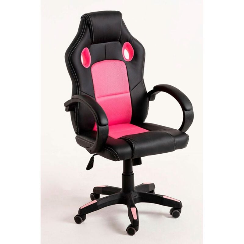 

Sillas Gaming - Silla Pro - Rosa y Negro