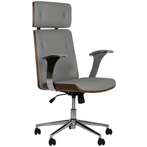 Silla Pu Madera 71X69X108,5 Ruedas Beige