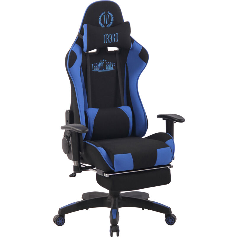 

Silla Racing Turbo XFM Masajeante en Tela Negro/azul