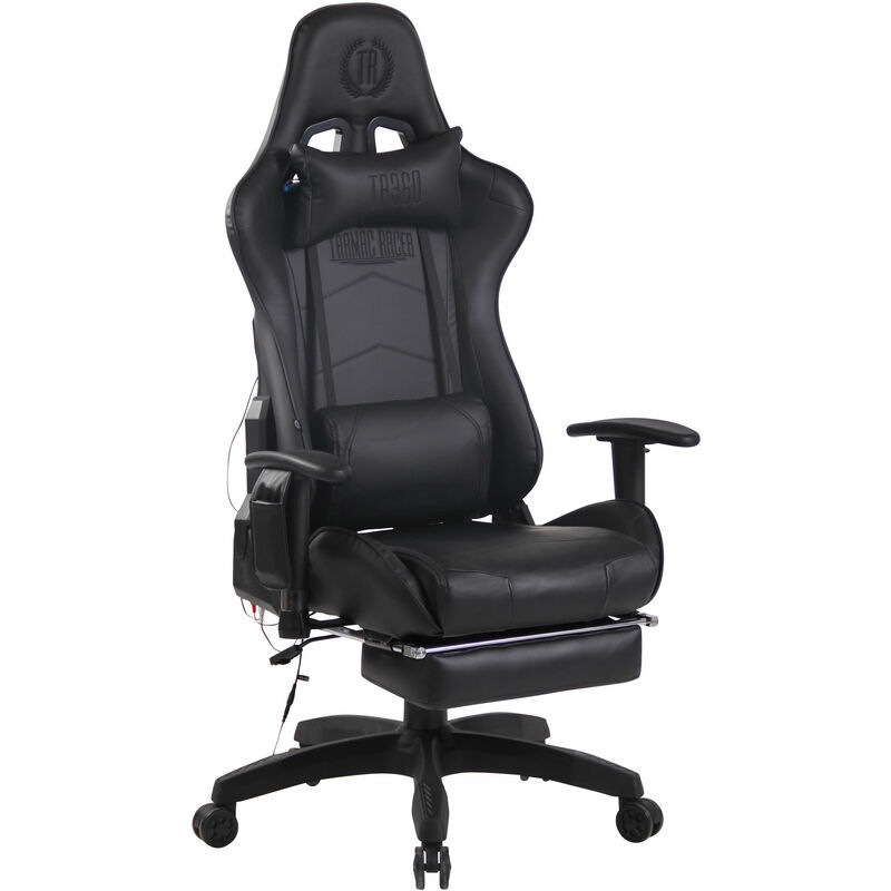 

Silla Racing Turbo XFM Masajeante Negro/Negro