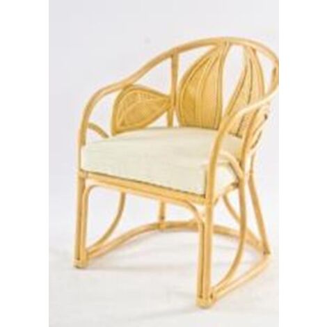 Silla Ratan 63X68X81 Hoja