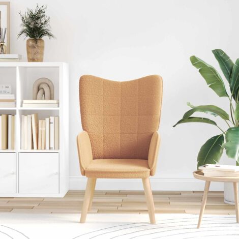 Silla Relax Beige 62 x 67 x 95.5 cm tela