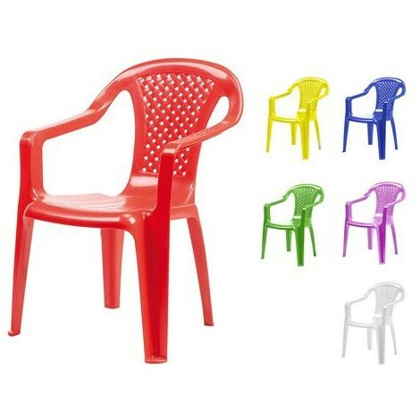 SILLA RESINA INFANTIL COLORES SURTIDOS